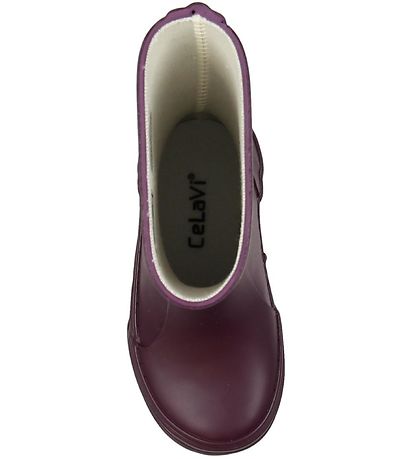 CeLaVi Rubber Boots - Basic - Dark Purple