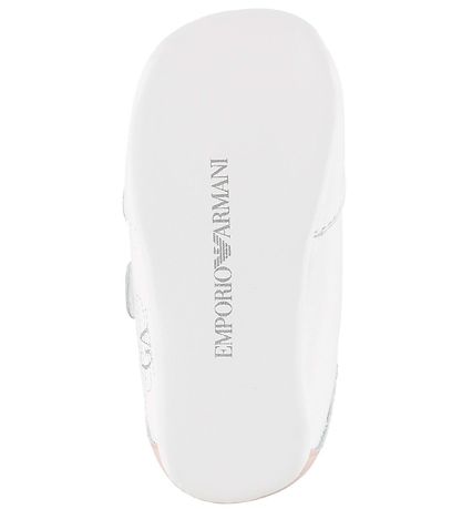 Chaussures en cuir à semelle souple Emporio Armani - Blanc av. P Chaussures en cuir à semelle souple Emporio Armani - Blanc av. P