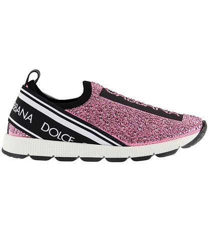 Dolce & Gabbana Sneakers - Pink w. Rhinestone Dolce & Gabbana Sneakers - Pink w. Rhinestone