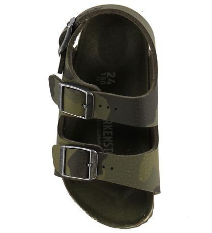 Birkenstock Sandals - Milan - Desert Soil Camouflage Green Birkenstock Sandals - Milan - Desert Soil Camouflage Green