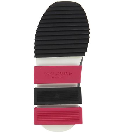 Dolce & Gabbana Sneakers - Lilium - White/Black/Dark Pink