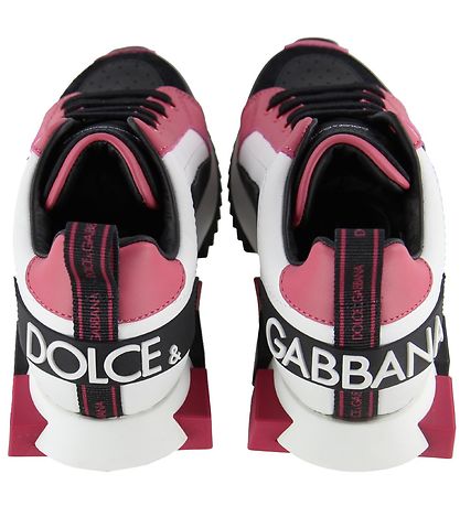 Dolce & Gabbana Sneakers - Lilium - White/Black/Dark Pink