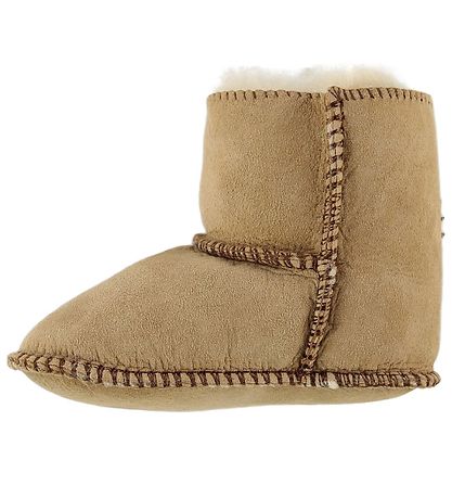 En Fant Sheepskin Slippers - Brown En Fant Sheepskin Slippers - Brown