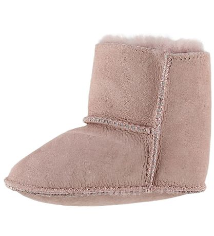 En Fant Sheepskin Slippers w. Lining - Pink En Fant Sheepskin Slippers w. Lining - Pink