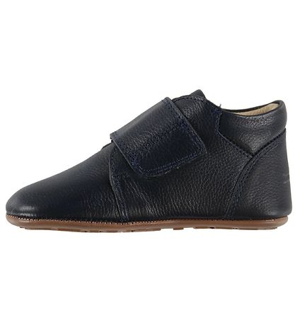 Bundgaard Leder-Krabbelschuhe - Tannu - Navy