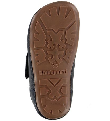 Bundgaard Leder-Krabbelschuhe - Tannu - Navy