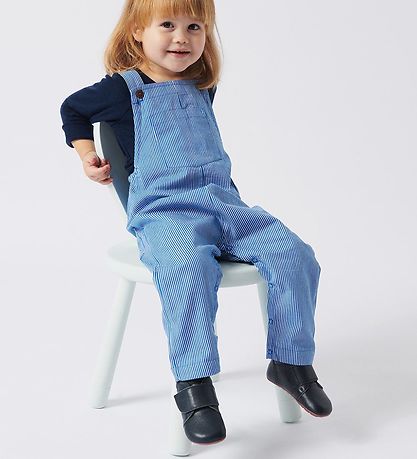 Bundgaard Leder-Krabbelschuhe - Tannu - Navy