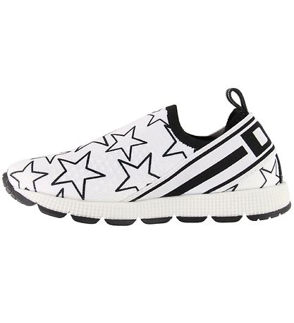 Dolce & Gabbana Slip-On - White w. Stars Dolce & Gabbana Slip-On - White w. Stars