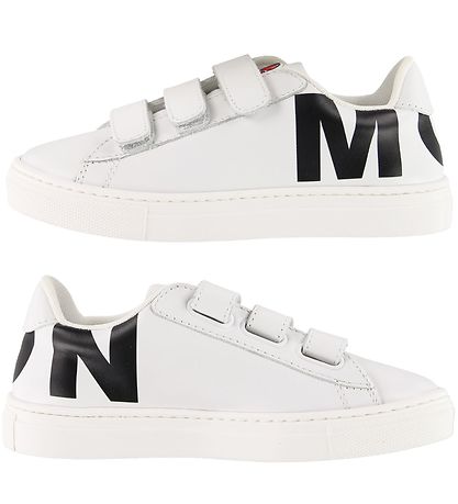 Moncler Sneakers - Martin Scarpa - White w. Logo Moncler Sneakers - Martin Scarpa - White w. Logo