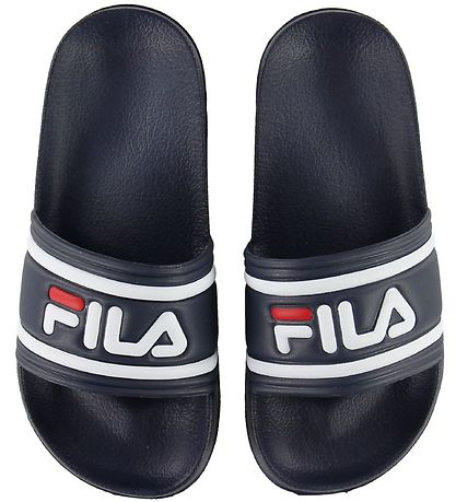 Fila Flip Flops - Morrow Bay Slipper Jr - Dress Blue Fila Flip Flops - Morrow Bay Slipper Jr - Dress Blue