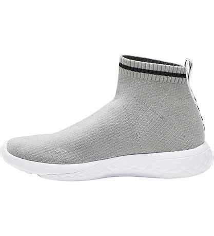 Hummel Slip-on - HMLTerrafly Sock Runner Jr - Silver