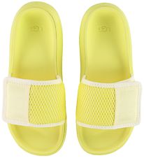 UGG Flip Flops - LA Light Slide - Yellow/White UGG Flip Flops - LA Light Slide - Yellow/White
