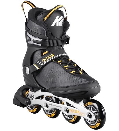 K2 Rollerskates - Freedom M - Black/Yellow - Inline