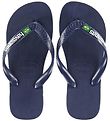 Havaianas Flip Flops - Brasil - Navy Blue Havaianas Flip Flops - Brasil - Navy Blue