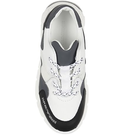 Emporio Armani Skor - Svart/Vit/Grå