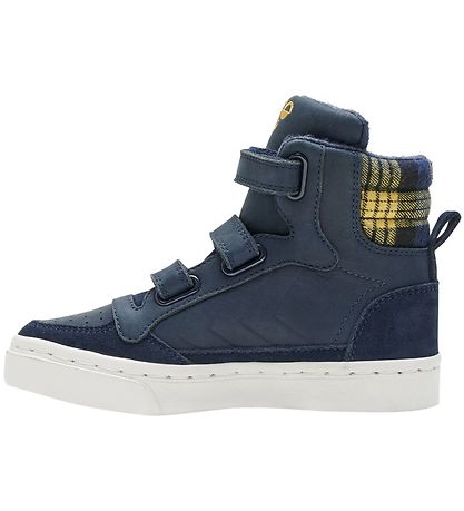 Hummel Stiefel - HMLStadil Check Jr - Black Iris
