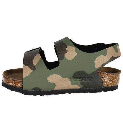 Birkenstock Sandals - Milano Kinder - Desert Soil/Camo Khaki