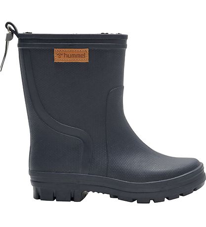 Hummel Gúmmístígvél m. fóðri - HMLThermo Boot Jr - Black Iris Hummel Gúmmístígvél m. fóðri - HMLThermo Boot Jr - Black Iris