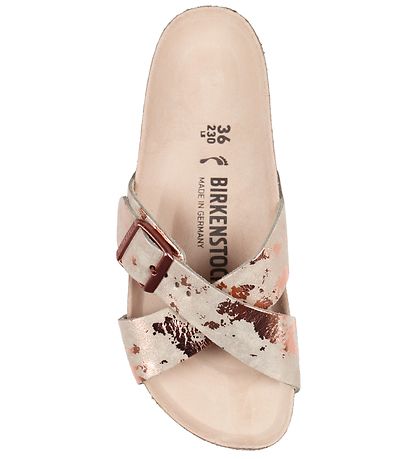 Birkenstock Sandals - Siena II - Vintage Metallic Rose Copper