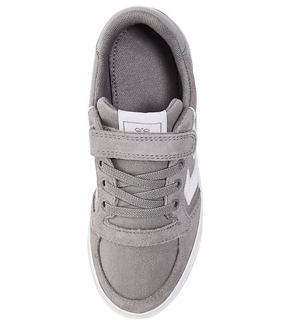 Hummel Shoe - HMLSlimmer Stadil Low Jr - Frozen Grey Hummel Shoe - HMLSlimmer Stadil Low Jr - Frozen Grey