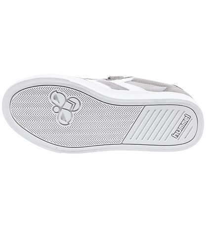 Hummel Shoe - HMLSlimmer Stadil Low Jr - Frozen Grey Hummel Shoe - HMLSlimmer Stadil Low Jr - Frozen Grey