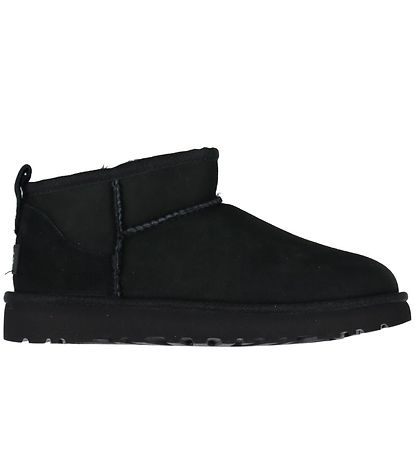 UGG Teddy Boots - Classic Ultra Mini - Black