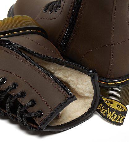 Dr. Martens Winterstiefel Mit Futter - Serena J - Dark Brown