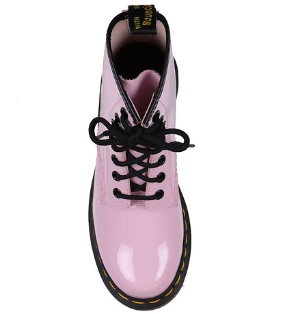 Dr. Martens Boots - Patent Lamper - Pale Pink