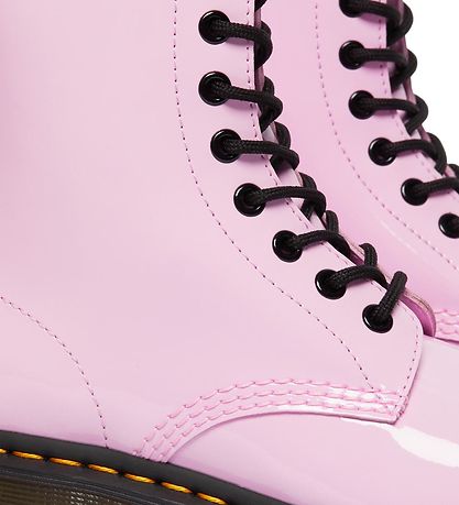 Dr. Martens Boots - Patent Lamper - Pale Pink