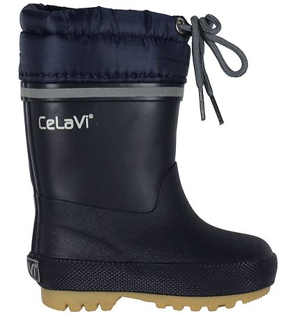 CeLaVi Rubber Boots w. For - Dark Navy CeLaVi Rubber Boots w. For - Dark Navy