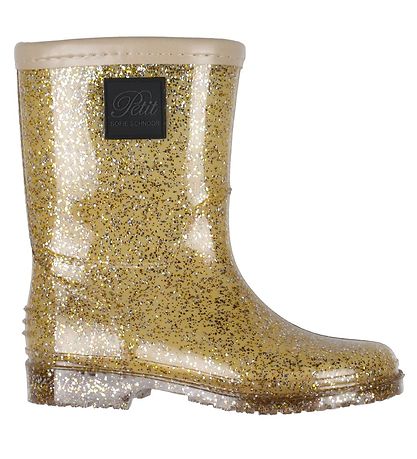 Petit by Sofie Schnoor Gummistiefel m. Für - Beige m. Glitzer