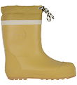 Pom Pom Thermo Boots - Mustard