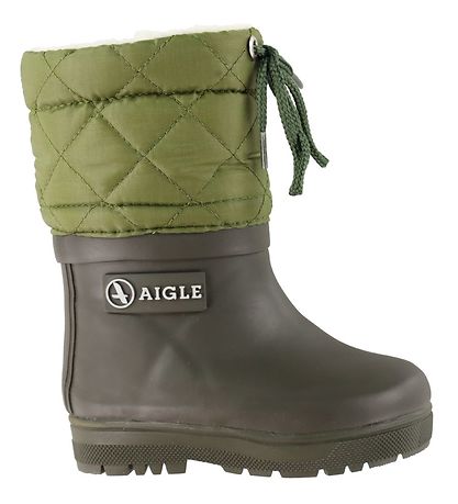 Aigle Thermostiefel - Woody Warm - Kaki