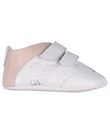 Emporio Armani Skinntofflor - Vit/Rosa