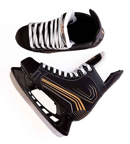 Supreme+ Jääkiekko Luistimet - Musta/Kulta Supreme+ Jääkiekko Luistimet - Musta/Kulta