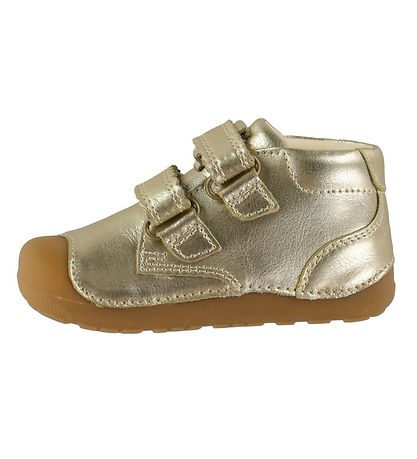 Bundgaard Fyrstu skórnir - Petit Velcro Blonde - Champagne