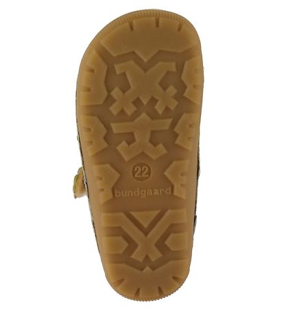 Bundgaard Fyrstu skórnir - Petit Velcro Blonde - Champagne