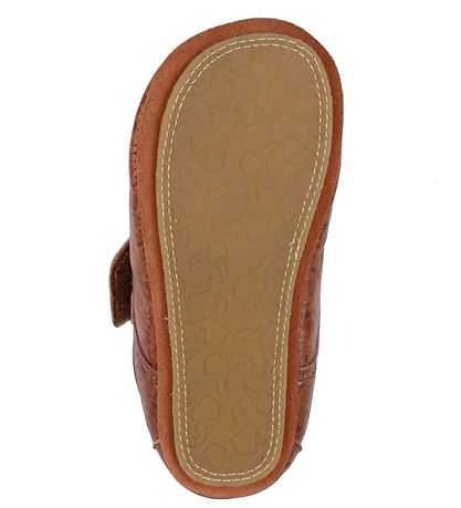 Wheat Soft Sole Leather Shoes - Dakota Print - Amber Brown Flowe
