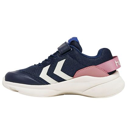 Hummel Shoes - Reach 250 - Recycled Tex Jr - Black Iris/Pink