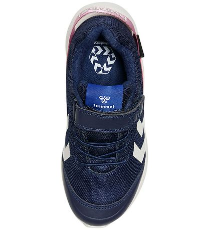 Hummel Shoes - Reach 250 - Recycled Tex Jr - Black Iris/Pink