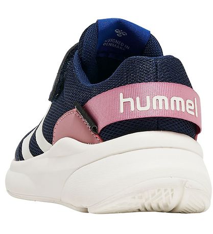 Hummel Shoes - Reach 250 - Recycled Tex Jr - Black Iris/Pink