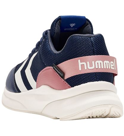 Hummel 신발 - Reach 250 - 재활용 텍스 레이스 주니어 - 블랙 아이리스/핑크