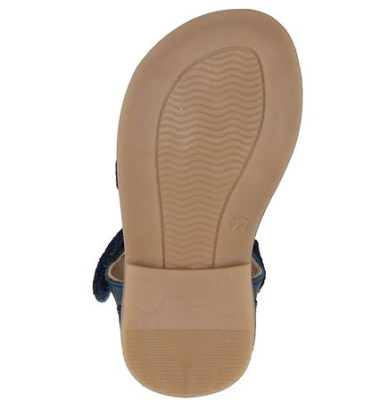 Sandales Wheat - Macey - Marine av. Motif Sandales Wheat - Macey - Marine av. Motif