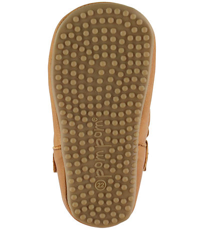 Pom Pom Ballerina Slippers - Beginners - Camel Pom Pom Ballerina Slippers - Beginners - Camel