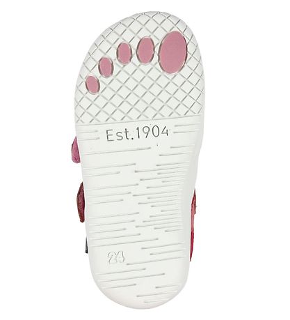 Bundgaard Skór M. Velro - Bennie - Tex - Dark Rose