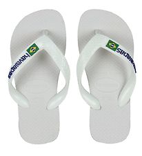 Havaianas Flip Flops - Brasil - White Havaianas Flip Flops - Brasil - White