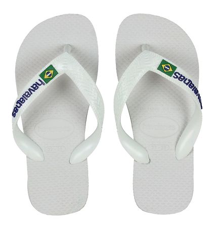 Havaianas Flip Flops - Brasil - White