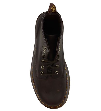 Dr. Martens Stígvél - 101 Brjálað Horse - Dark Brown