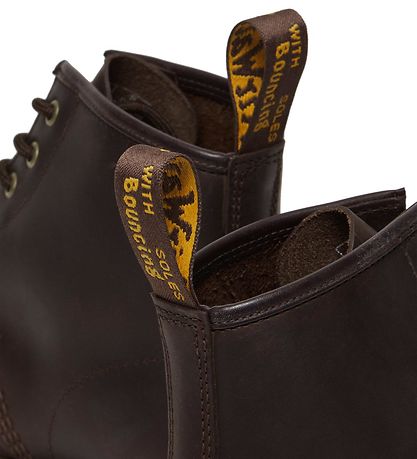 Dr. Martens Stígvél - 101 Brjálað Horse - Dark Brown