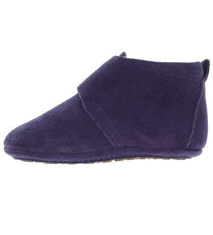 Chaussures en cuir à semelle souple Bisgaard - Bébé Star - Viole